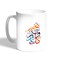 Happy New Year Printed Coffee Mug, White 11 Ounce