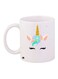 Cartoon Printed Coffee Mug White/Yellow/Black 11ounce