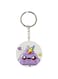 Cartoon Themed Single Sided Keychain