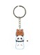 Cartoon Animals Printed Double Sided Keychain