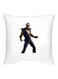 Fortnite Character Printed Decorative Cushion White/Blue/Orange 16x16inch