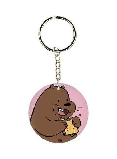Cartoon Printed Keychain
