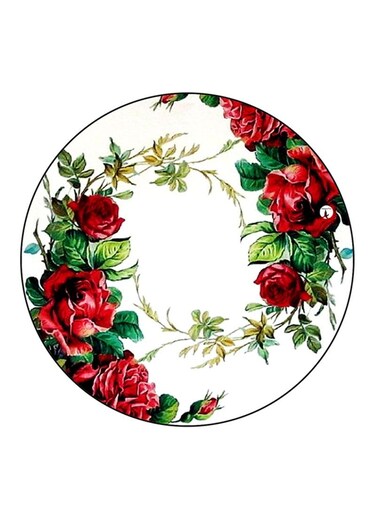 Flowers Printed Fridge Magnet Multicolour