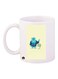 Monsters Inc Printed Coffee Mug White/Beige/Blue
