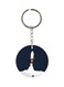 Rocket Printed Keychain