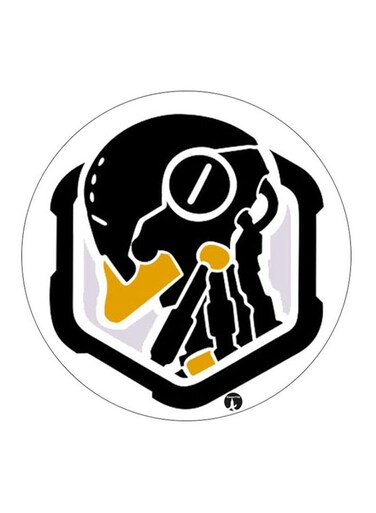 Video Game Overwatch Printed Fridge Magnet Multicolour