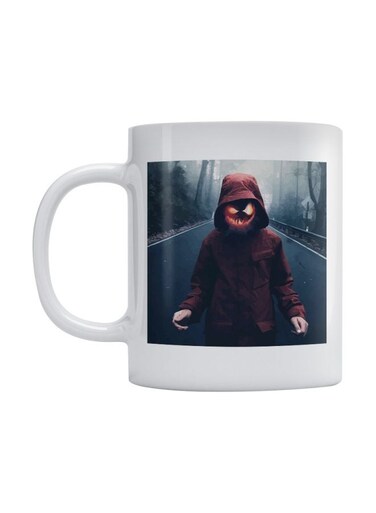 Printed Mug White/Blue/Red