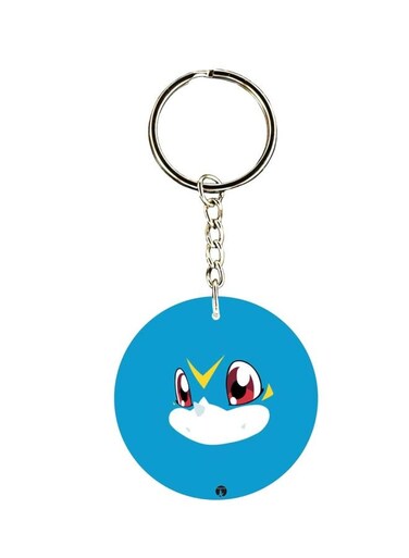 Double Sided Anime Digimon Printed Keychain