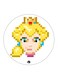 Video Game Super Mario Printed Fridge Magnet Multicolour