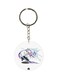 Anime Hunter X Printed Keychain Purple/White/Blue