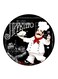 Chef Printed Fridge Magnet Round Multicolour