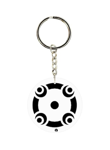 Double Side Digimon Anime Printed Keychain