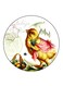 Chick Printed Fridge Magnet Multicolour