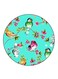 Birds Printed Fridge Magnet Multicolour