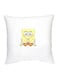 SpongeBob Character Printed Cushion White/Yellow/Brown 16x16inch