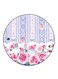 Flowers Printed Fridge Magnet Multicolour
