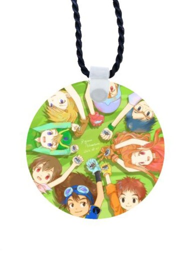 Printed Car Mirror Pendant