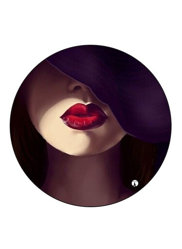 Woman Printed Fridge Magnet Multicolour