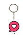 Cartoon Themed Single Sided Keychain