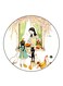 Family Printed Fridge Magnet Multicolour