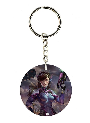 The Overwatch Video Game Printed Keychain