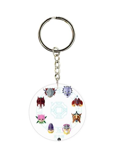 Anime Digimon Key Chain