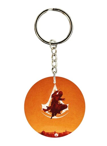 Double Sided Assassin's Creed Printed Keychain