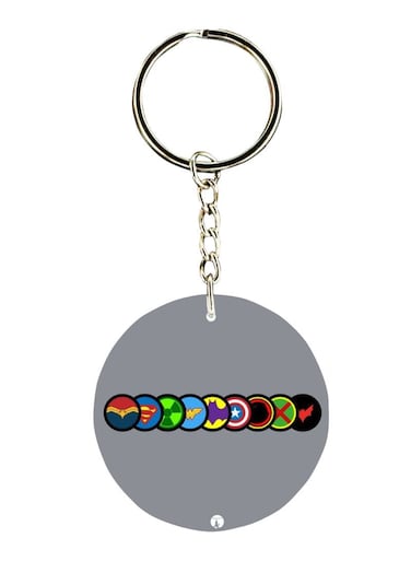 Marvel Printed Keychain