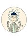 Rick And Morty Printed Fridge Magnet Multicolour