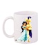 Aladdin Printed Coffee Mug White/Blue/Yellow 11ounce