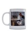 Balloon Printed Mug White/Grey/Blue