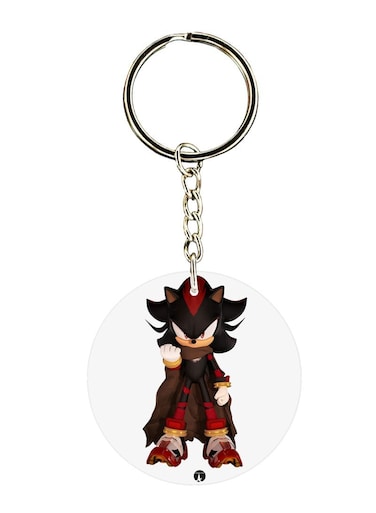 Sonic Printed Keychain
