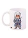 Assassin's Creed Printed Mug White/Blue/Brown