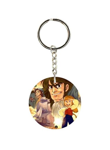 Anime Jazirat Al kanz Printed Keychain