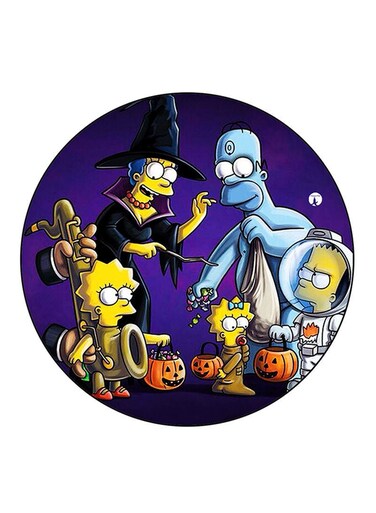 Simpsons Printed Fridge Magnet Multicolour