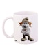 Smurfs Printed Coffee Mug White/Grey/Brown 11ounce