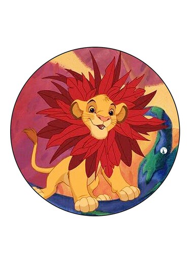 Disney Printed Fridge Magnet Round Multicolour