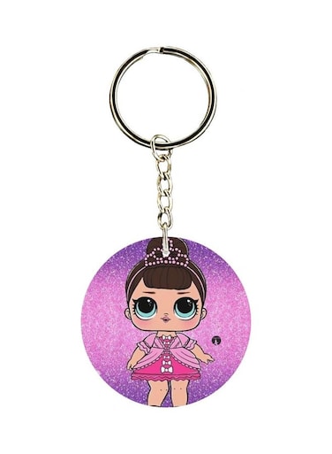 Cartoon Printed Keychain