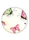 Butterflies Printed Fridge Magnet Round Multicolour