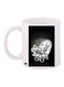 Ceramic Coffee Mug White/Black