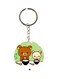 Bear Printed Keychain