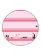 Make Up Printed Fridge Magnet Round Multicolour