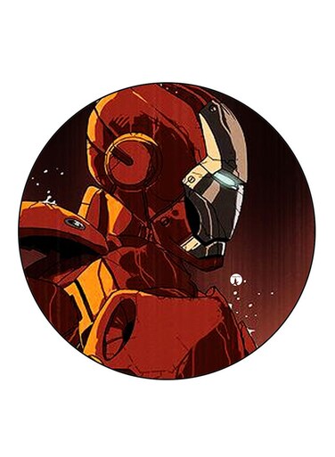 Iron Man Printed Fridge Magnet Multicolour