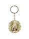 Cartoon Themed Single Sided Keychain
