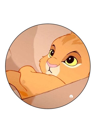Disney Character Printed Fridge Magnet Multicolour