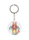 Single Sided Charmander Themed Keychain