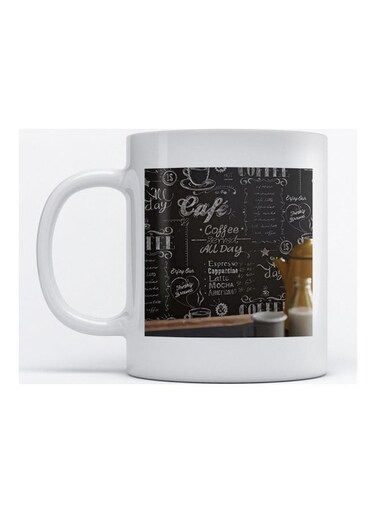 Mug Cafeteria for Coffee and Tea White