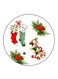 Cats Printed Fridge Magnet Multicolour