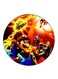 Video Game Super Smash Bros Printed Fridge Magnet Multicolour