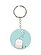 Tea Bag Printed Keychain